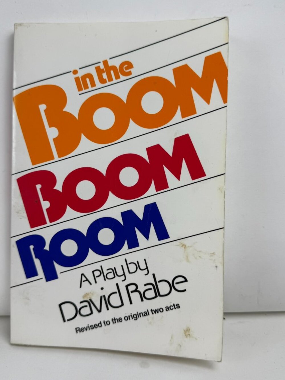 In the Boom Boom Room: A Play by David Rabe Paperback ISBN 0802151949